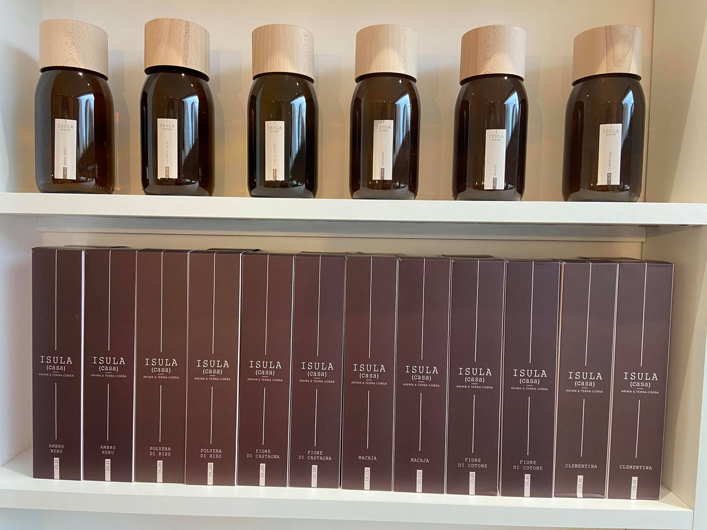Bouquet parfumé 250ml Isula - Ambru Neru - Ambre