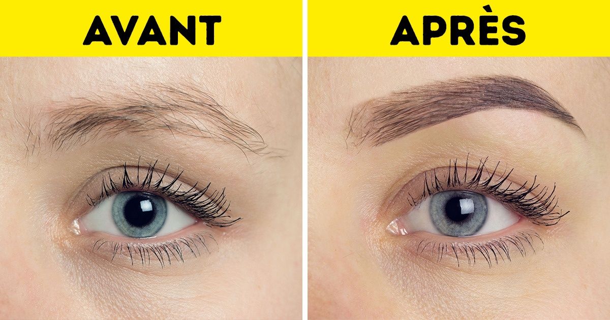Teinture des sourcils