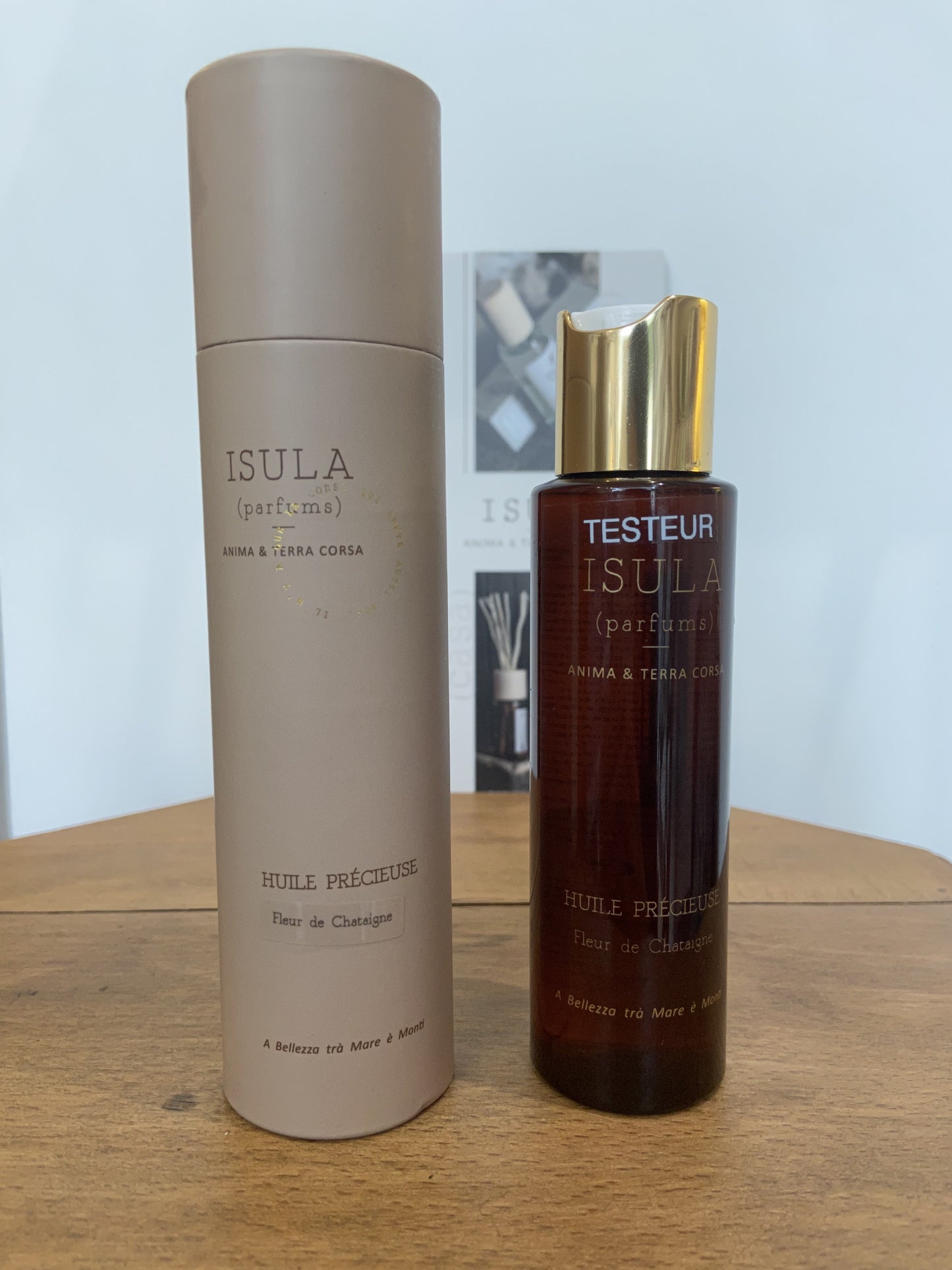 Huile précieuse 100% artisanale et naturelle - Fleur de Châtaigne - ISULA