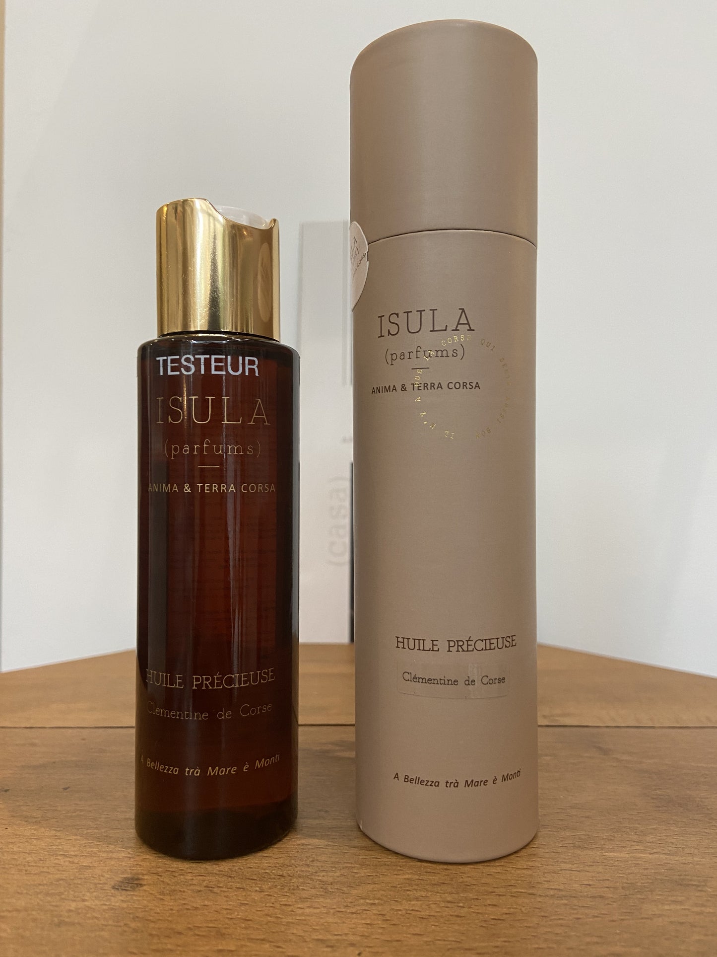 Huile précieuse 100% artisanale et naturelle - Clémentine Corse - ISULA
