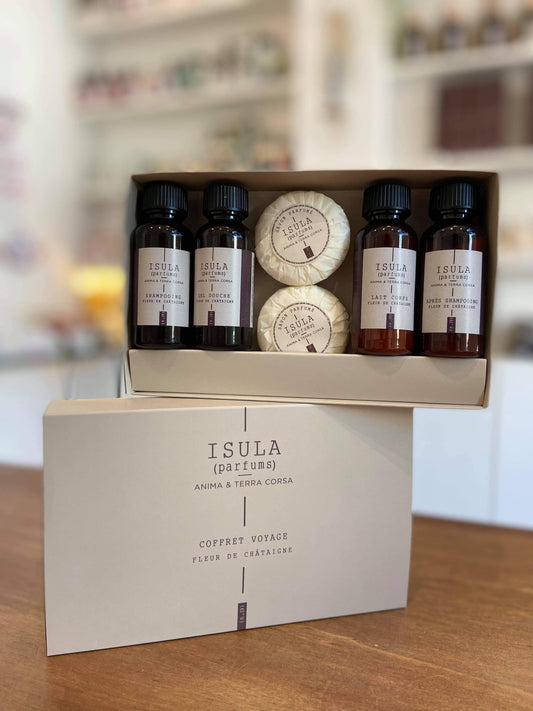 Coffret Voyage - Fleur de Châtaigne - ISULA